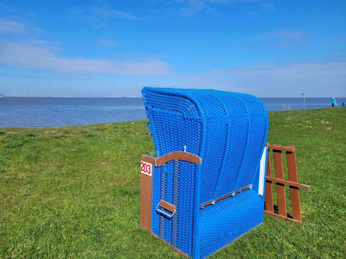 Ferienhaus Moewennest 18, Butjadingen, Tossens, Sauna, Strandkorb, Nordsee, 97Qm, 3 Schlafzimmer Eksteriør billede